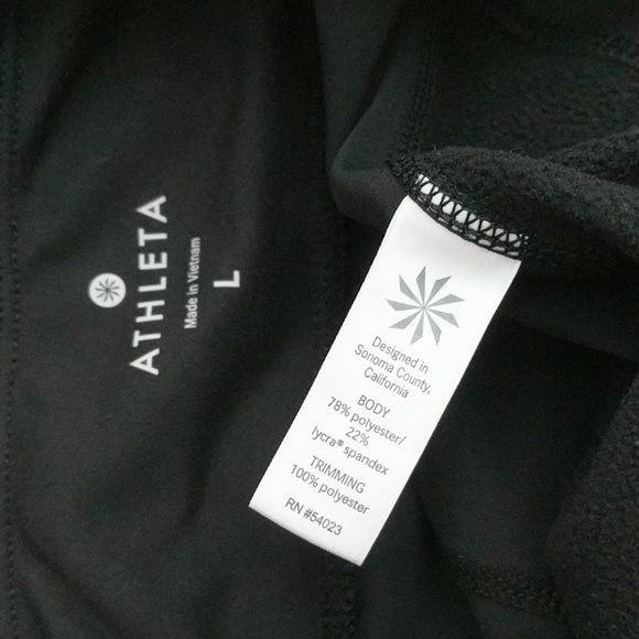 Athleta Fleece-lined ❌SOLD!❌ Tights Leggings L - Picture 2 of 6